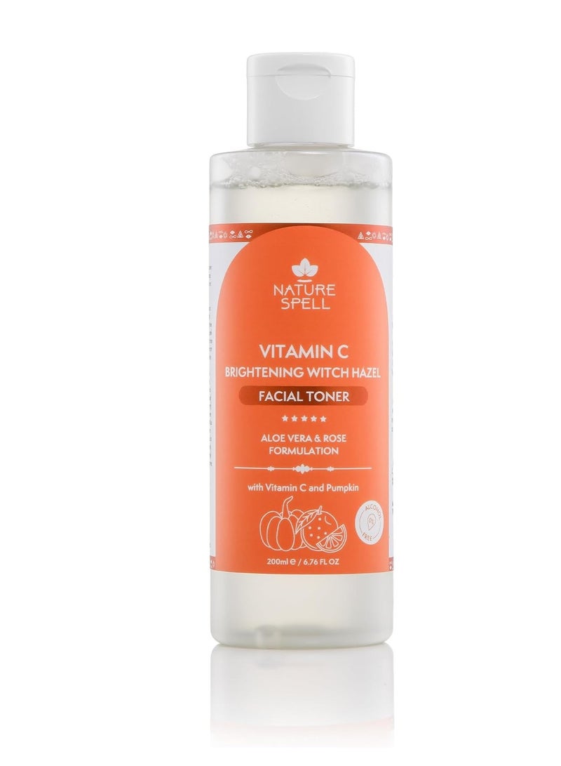 نايتشر سبيل تونر لتفتيح البشرة بمستخلص الهاماميليس وفيتامين C – 200 مل - Image 1