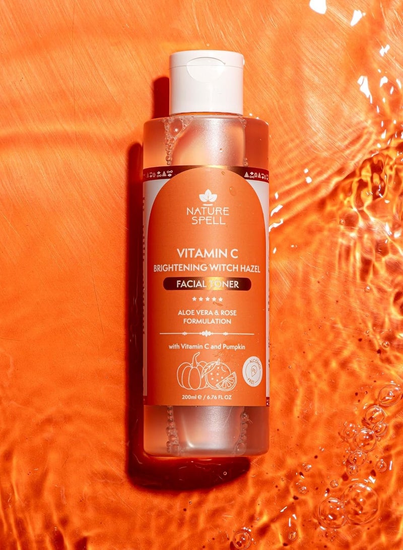 نايتشر سبيل تونر لتفتيح البشرة بمستخلص الهاماميليس وفيتامين C – 200 مل - Image 4