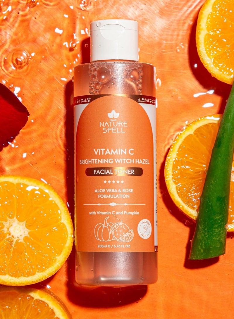 نايتشر سبيل تونر لتفتيح البشرة بمستخلص الهاماميليس وفيتامين C – 200 مل - Image 3
