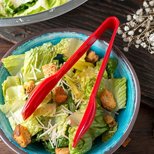 Utopia Wear Carlisle FoodService Products Carly Salad Tong, 6" Salad Tong, 12 Pack - Image 5
