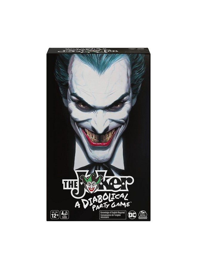 Spin Master Games The Joker, Diabolical Secret Identity Strategy Party Game, for Adults and Kids Ages 12 and up - Image 1