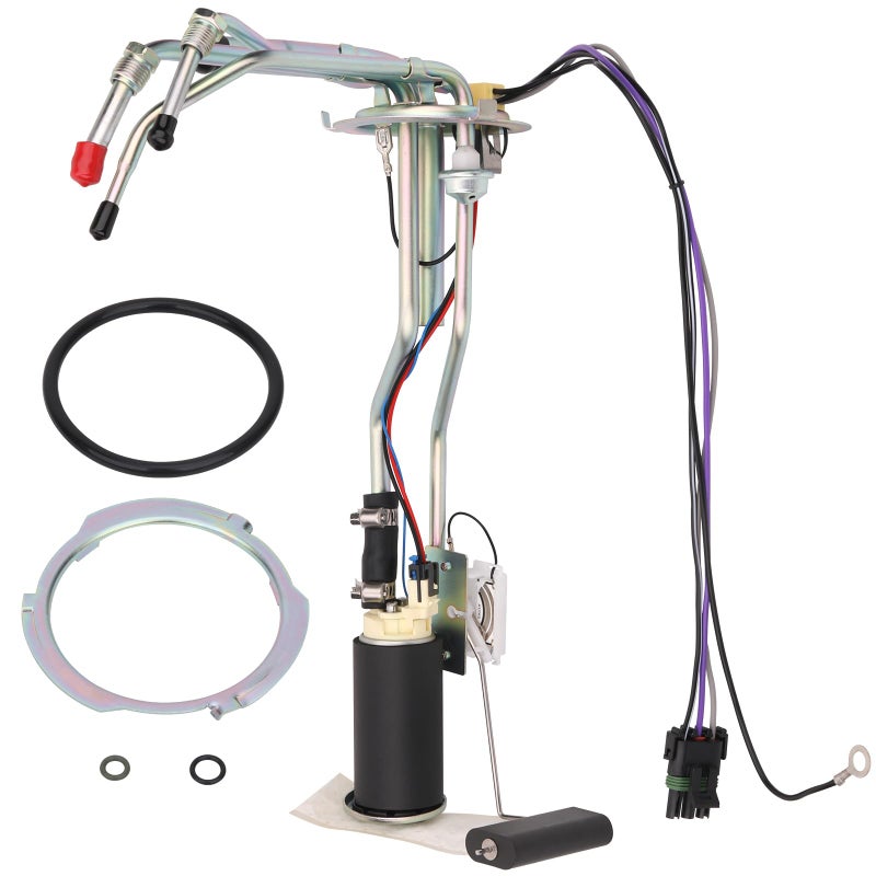 Vurkcy Electric Fuel Pump Compatible with Chevrolet Chevy GMC CK 1500 2500 3500 1988 1989 1990 1991 1992 1993 1994 1995 V8 74L 50L 57L V6 43L Module Assembly Replacement OEM E3621S