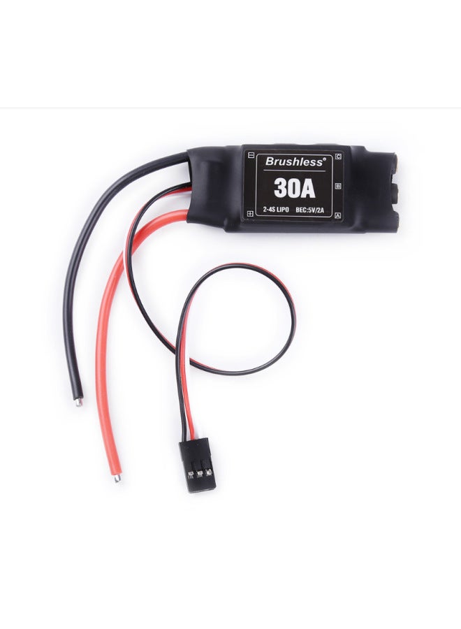Brushless 30A 40A Brushless Electric Modulation 2S-4S Lithium Battery Fixed Wing Multi-axis XXD Upgraded ESC-Color:30A (2-4S Supported)-short-term Version  - Image 1