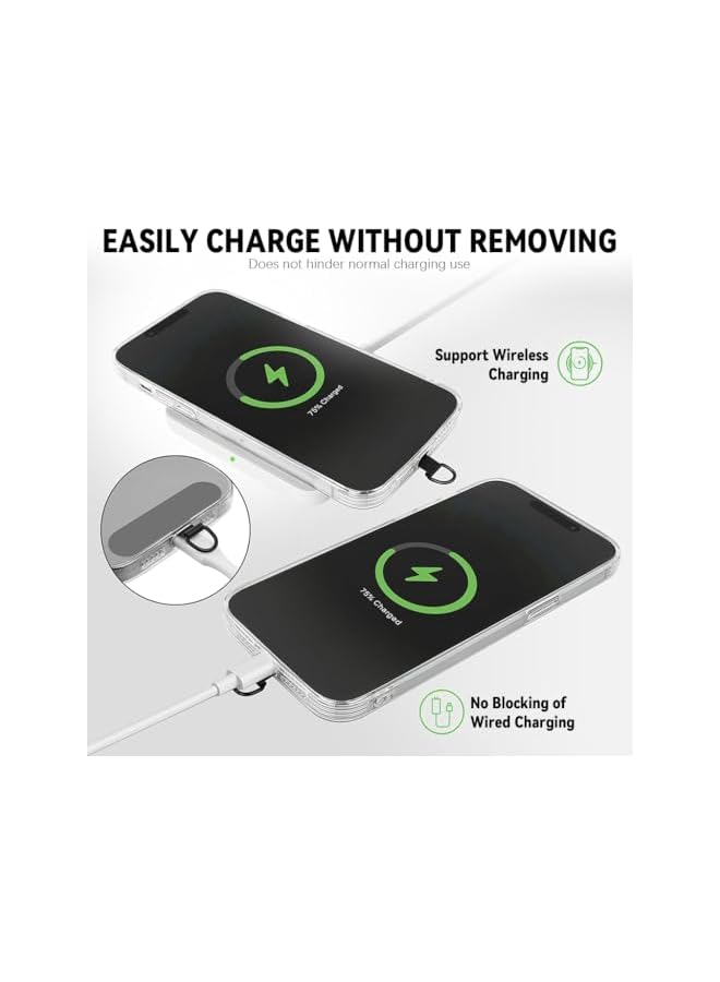 Green Tiger Phone Neck Lanyard, Fashion Nylon Woven Neck Phone Strap with Metal Insert Plates, Adjustable Sliding Cord Lock Design, Detachable Hands-free Crossbody 60 °Swivel Phone Sling Strap, Black - Image 5