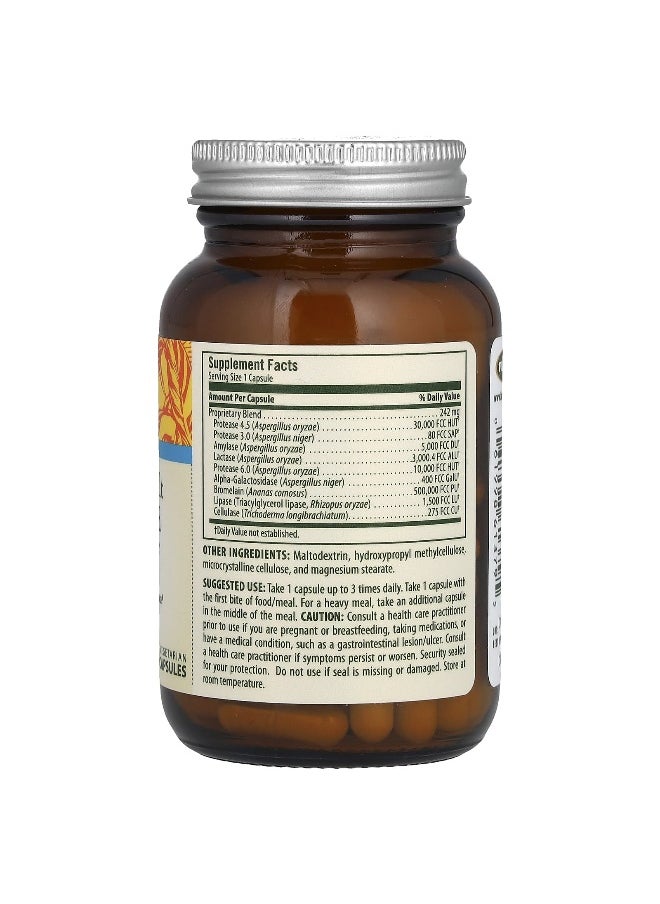Flora Flora, Advanced Adult Enzyme Blend, 60 Vegetarian Capsules  - Image 2