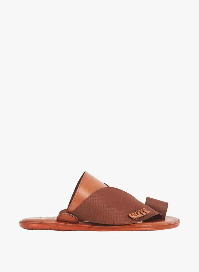 Al Waha Men's Arabic Sandals with Toe Loop - Ramadan Collection