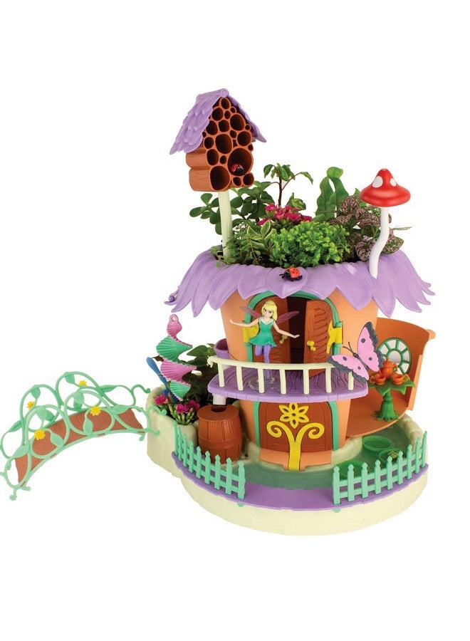 PlayMonster My Fairy Garden - Nature Cottage Toy Figurine and Plant Kit - Grow Your Own Magical Garden with Fairy Isla - Ages 4+ - Image 3