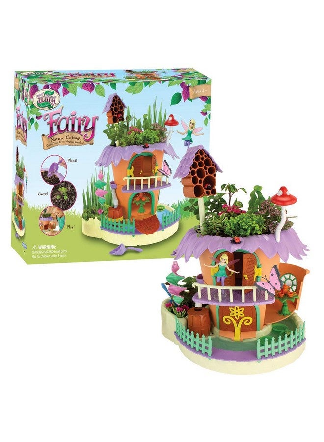 PlayMonster My Fairy Garden - Nature Cottage Toy Figurine and Plant Kit - Grow Your Own Magical Garden with Fairy Isla - Ages 4+ - Image 5