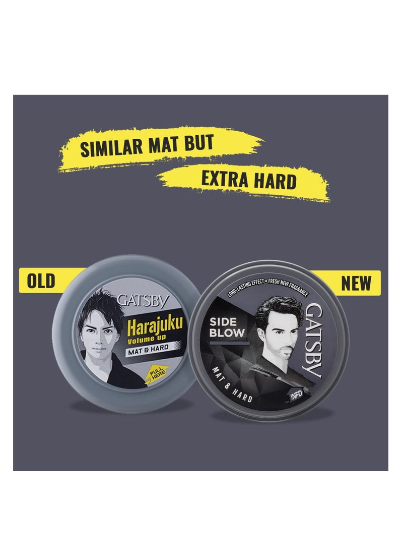 GATSBY - Mat And Hard Styling Wax 75grams - Image 1