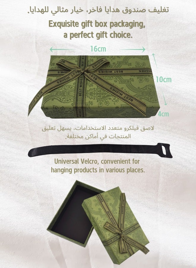 Fianser Car Pendant Allahu Akbar Metal Set with Diamonds Gold-Plating Hanging Ornaments Interior Accessories Decoration Gift For Ramadan Hajj Umrah Home Decor Islamic Muslim Allah Ihram Quran Arabic Travel Carry on - Image 4