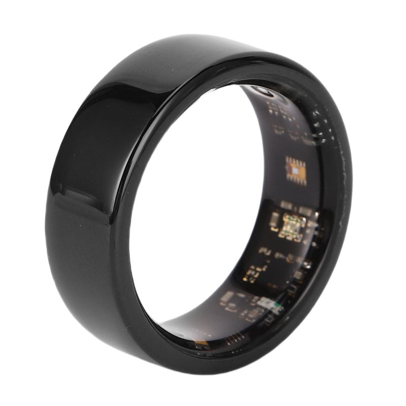 Smart Ring Size 10 IP68 Waterproof Thin Aesthetic Design Fitness Tracker - Comfortable Ergonomic Wear Smart Ring for Daily Commute, Workout, Sleep & Smartphone Control - Image 5