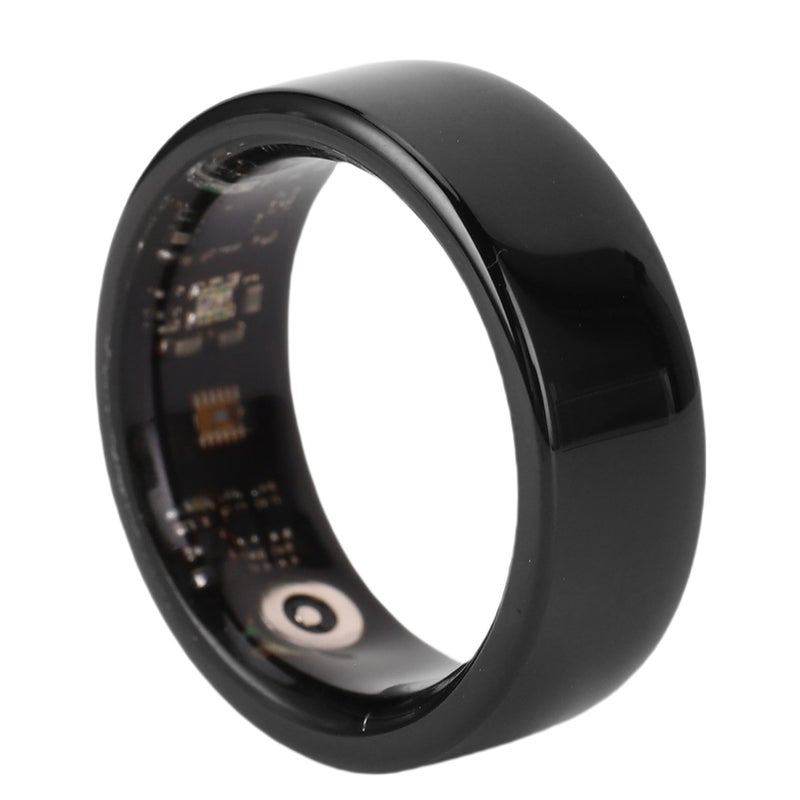 Smart Ring Size 10 IP68 Waterproof Thin Aesthetic Design Fitness Tracker - Comfortable Ergonomic Wear Smart Ring for Daily Commute, Workout, Sleep & Smartphone Control - Image 4