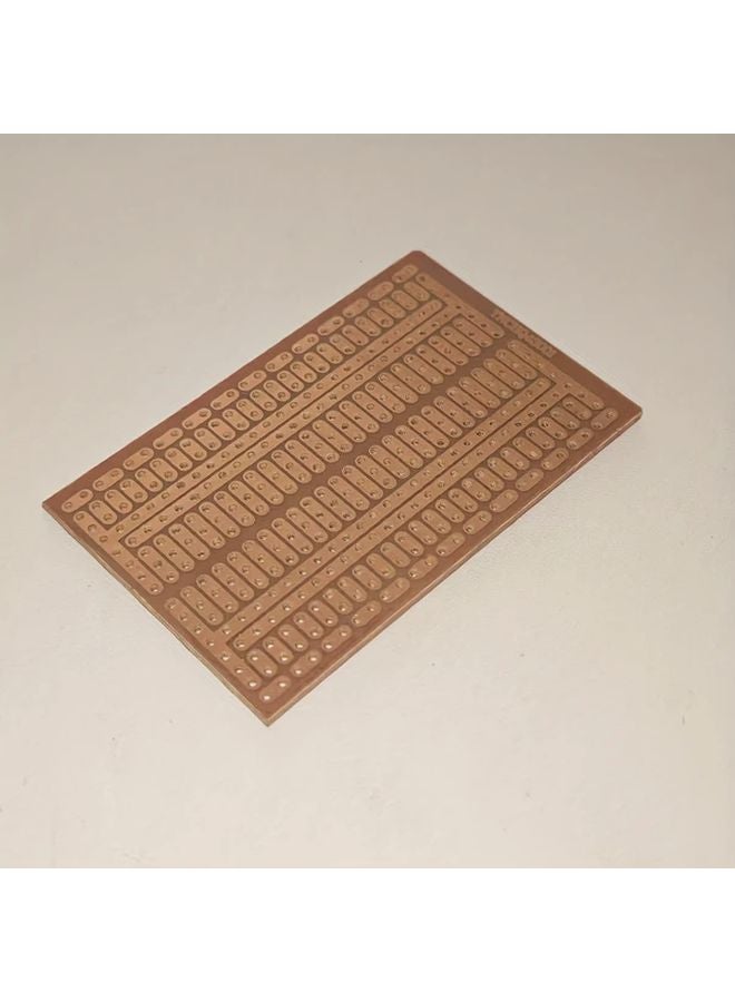 2pcs 1.77x2.76 Inch Copper Perforated Circuit Boards with Numbered Rows for Easy DIY Electronics - Image 5