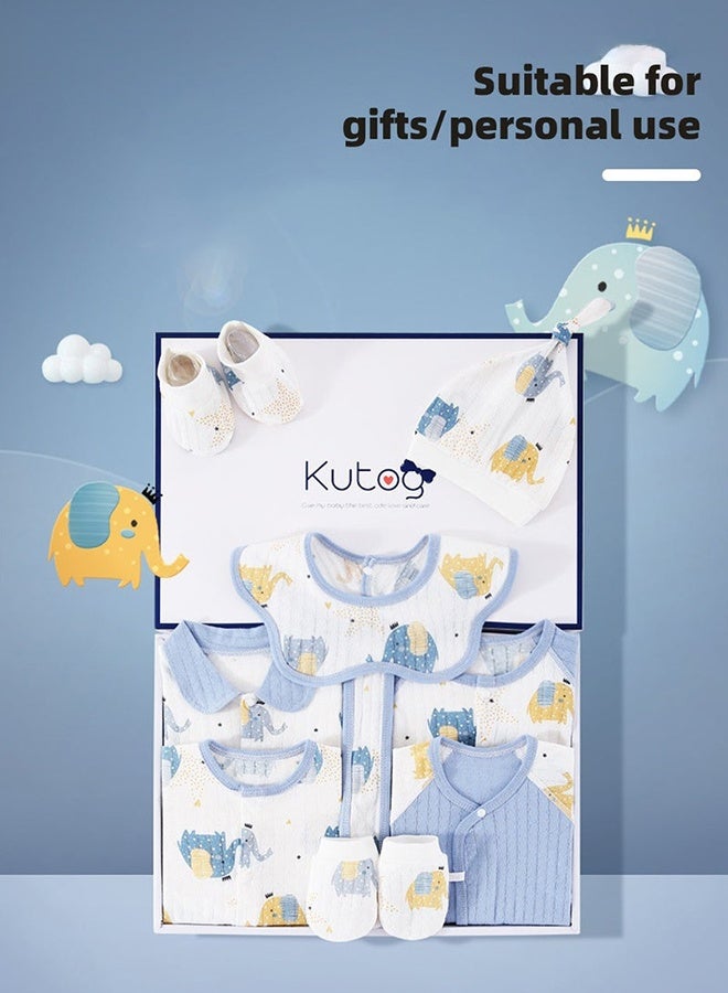 WALALLA Luxury Layette Collection - 22-Piece Gender-Neutral Baby Bundle | Buttery-Soft Kimono Onesies, Hats & Mittens (Gift-Ready with Card) - Image 5