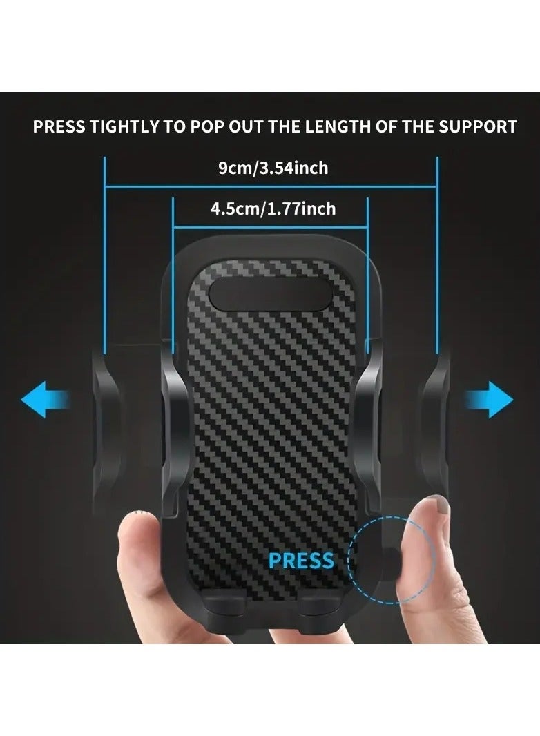 Car Universal Hands-Free Suction Cell Phone Holder For Car Dashboard Air Vent Car Phone Holder Mount - Image 4