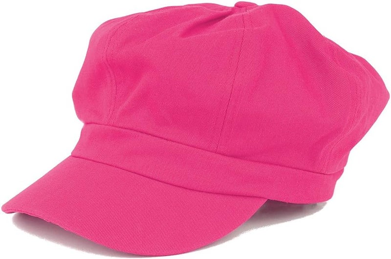 Armycrew Women's Lightweight 100% Cotton Soft Fit Newsboy Cap with Elastic Back - Image 1