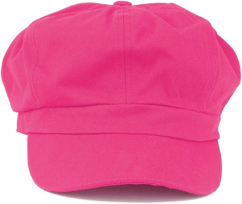 Armycrew Women's Lightweight 100% Cotton Soft Fit Newsboy Cap with Elastic Back - Image 2