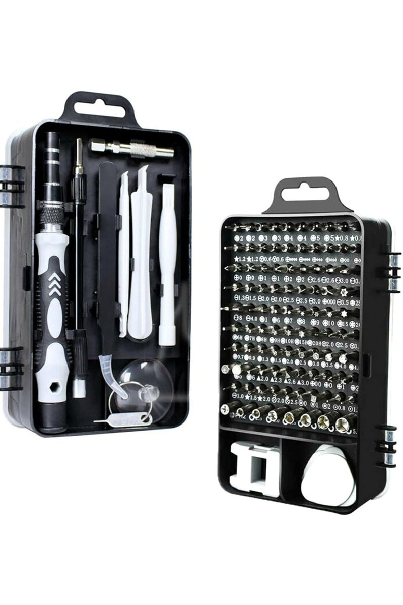 مجموعة مفكات براغي دقيقة - مجموعة أدوات احترافية لإصلاح الإلكترونيات مكونة من 110 في 1 - Image 2
