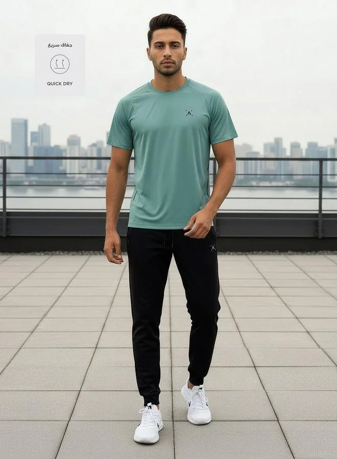 Splash Active Men 2 Way Stretch Performance T-shirt