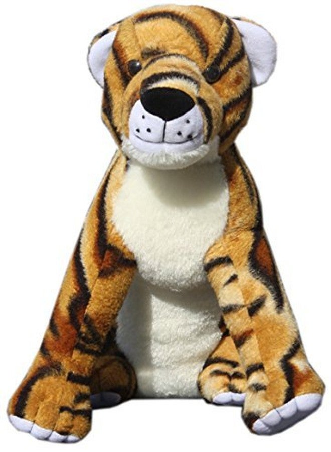 AMARDEEP Mustard Tiger Soft Toy 25cms - Image 1