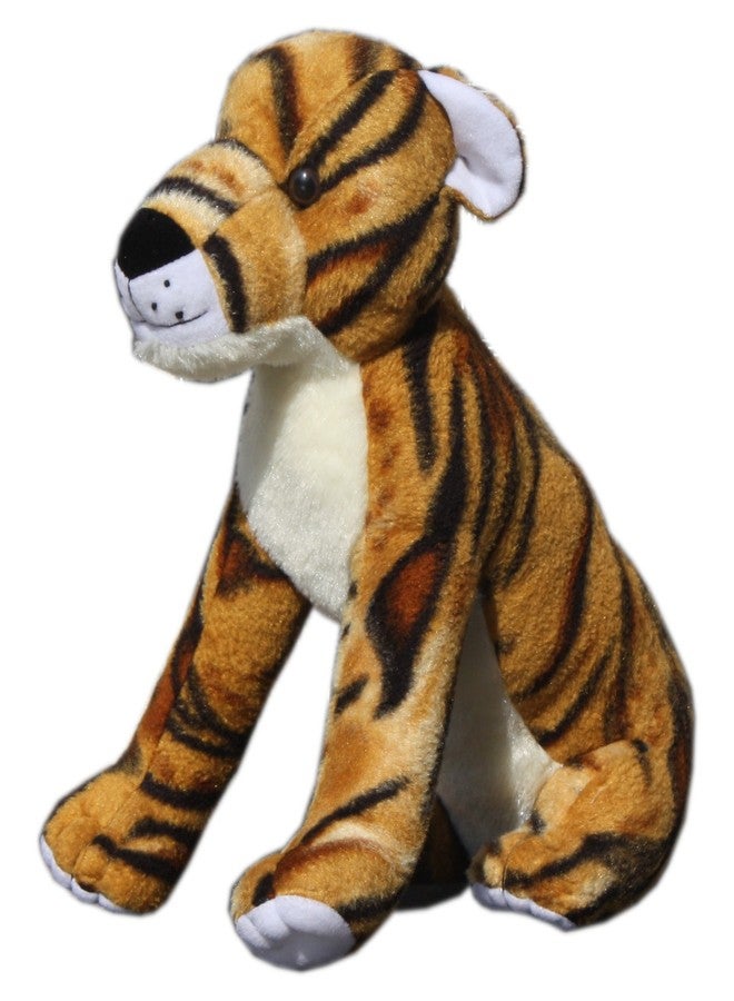 AMARDEEP Mustard Tiger Soft Toy 25cms - Image 2