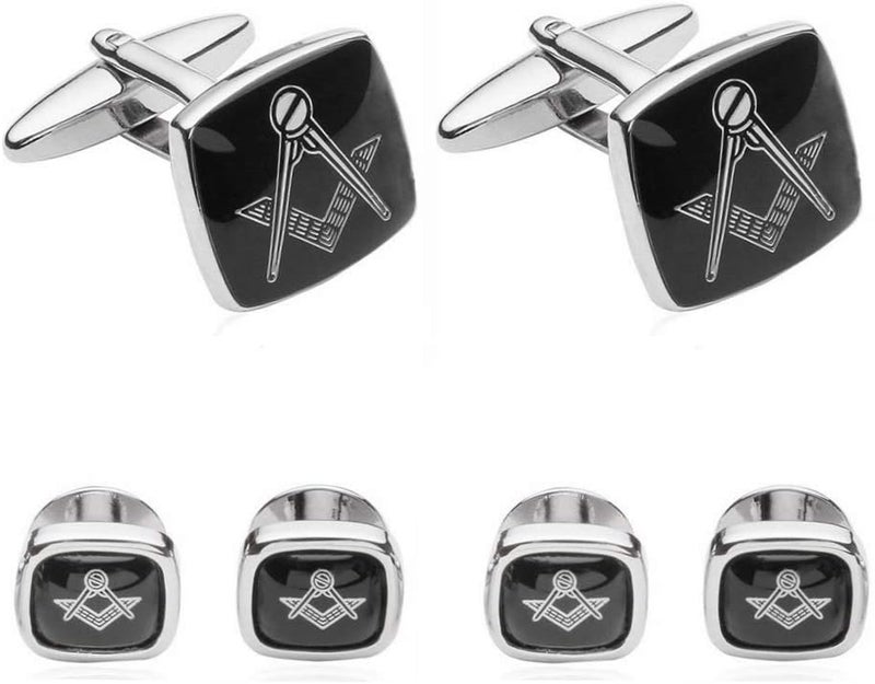 Freemason Masonic Formal Set Cufflinks and Studs