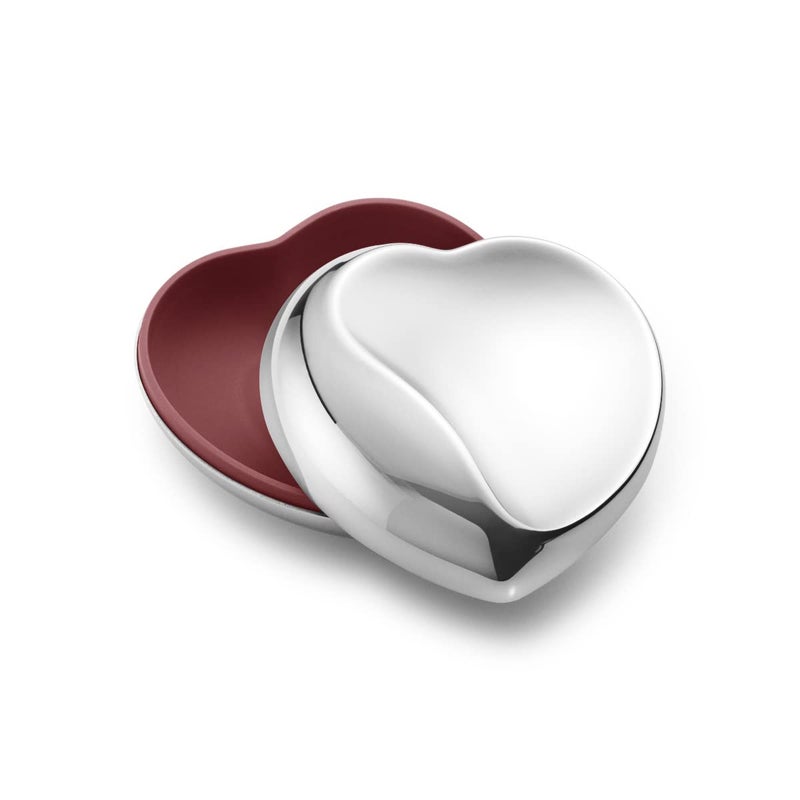 Georg Jensen Large Heart Box, Silver - Image 5