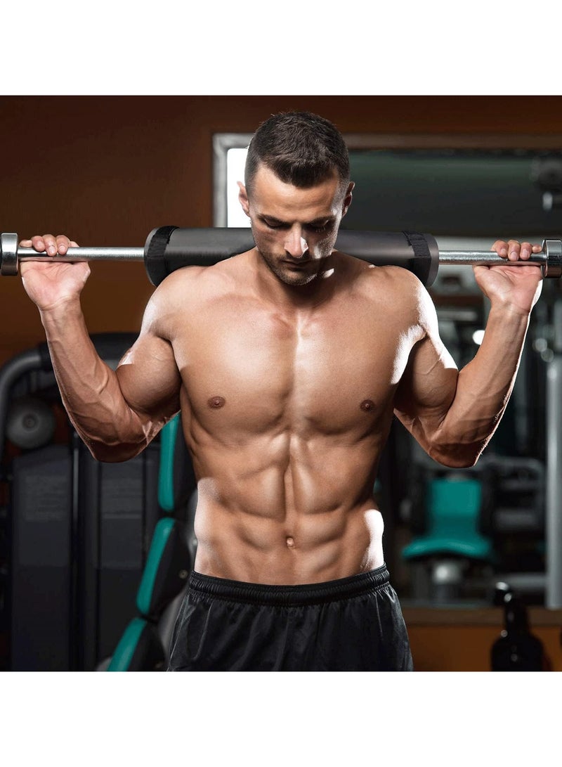 كوينج وسادة باربيل كويينج، وسادة باربيل رغوية للجلوس، وسادة للقفزات والضغط على الورك-وسادة باربيل أولمبية قياسية-توفر وسادة للرقبة والكتفين أثناء التدريب - Image 5