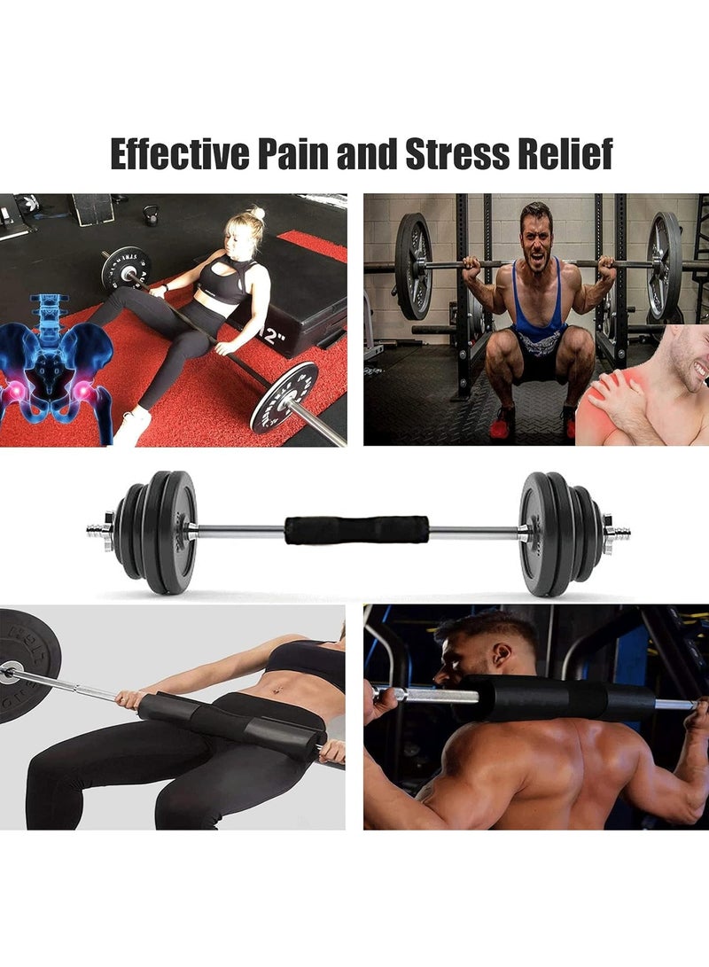 كوينج وسادة باربيل كويينج، وسادة باربيل رغوية للجلوس، وسادة للقفزات والضغط على الورك-وسادة باربيل أولمبية قياسية-توفر وسادة للرقبة والكتفين أثناء التدريب - Image 4