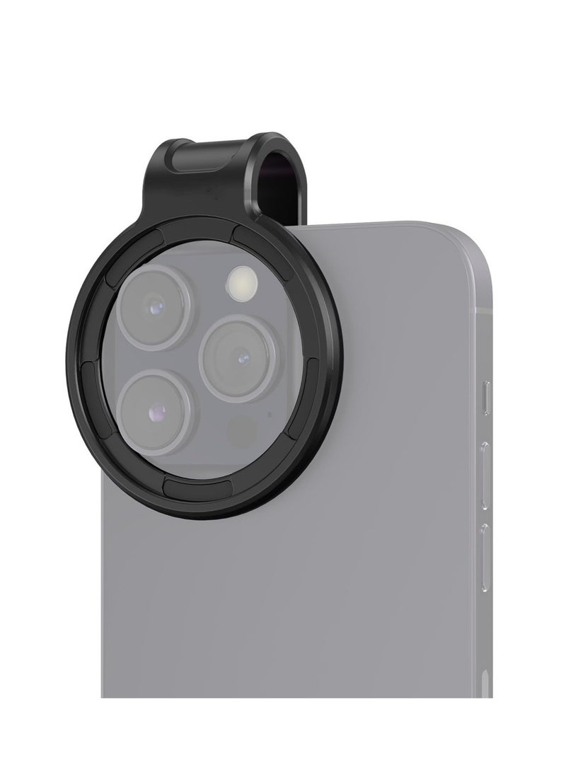 Excefore 52mm Magnetic Filter Adapter Ring, Quick Release Magnet Upgraded Phone Lens Filter Ring ，for iPhone 15/14/13/12 for Galaxy series - Image 1