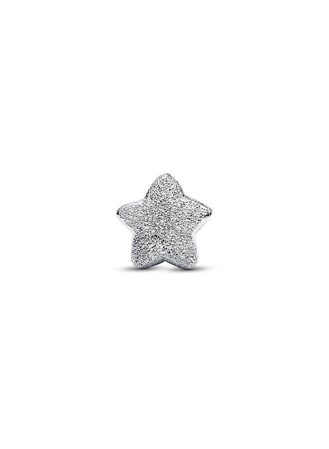 PANDORA Textured Star Mini Charm - Image 2
