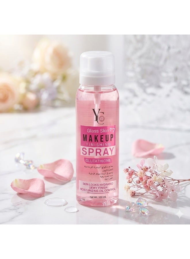 YC Glass Skin Makeup Finishing Spray with Glutathione, 160ml - Image 3