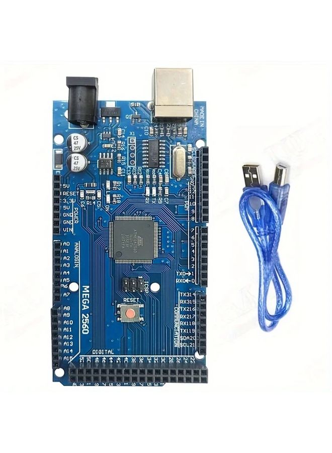 Mega2560 CH340 ATMEGA 2560 16AU Arduino Compatible USB Powered PVC Material 36V Max - Image 4