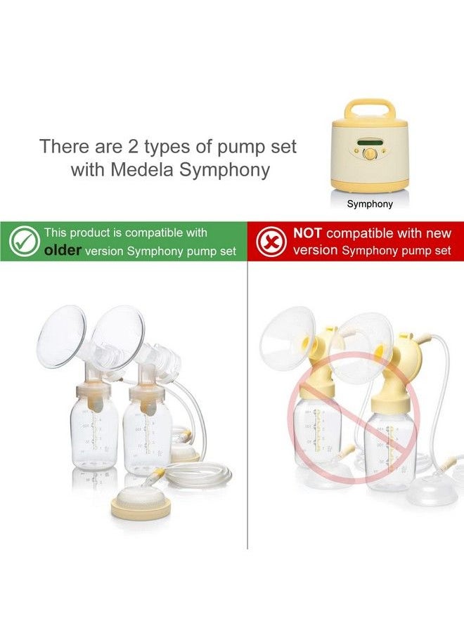 Maymom Membranes Compatible With Medela Breastpumps Suitable For Lactina Manual Freestyle Symphony Swing Pump In Style Pumps Part 87088 (White 16Pc)  - Image 4
