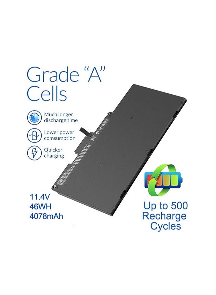 Terabyte Replacement CS03XL CSO3XL TA03XL Laptop Battery for HP EliteBook 745 G3 755 G3 840 G3 848 G3 850 G3 800513-001 800231-141 HSTNN-IB6Y HSTNN-I33C-4 T7B32 AA HSTNN-I3 3C-5 HP ZBook 15u G3 G4 mt42 mt43 - Image 5