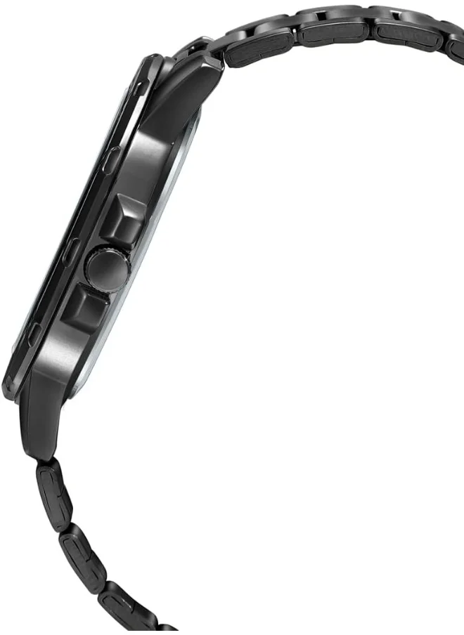 CASIO Men's Analog Display Watch With Black Stainless Steel Strap - MTP-VD200B-1BUDF