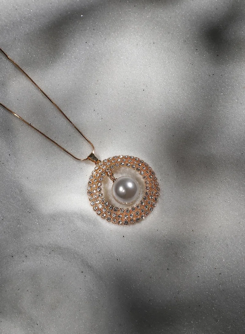 SOHI Graceful Galaxy Artificial Pendant Necklace Jewellery
