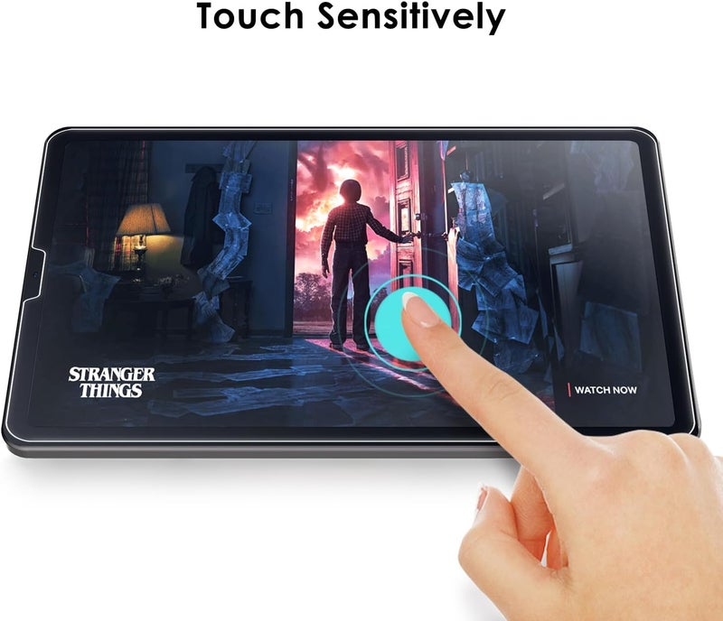 Simpeak حماية شاشة سيمبيك 2 عبوة متوافقة مع آبل آيباد إير الجيل 5 و 4 109 2022 2020 زجاج مقسى لحماية الشاشة متوافقة مع آيباد برو 11 بوصة جميع الطرازات 2022 2021 2020 2018 - Image 4