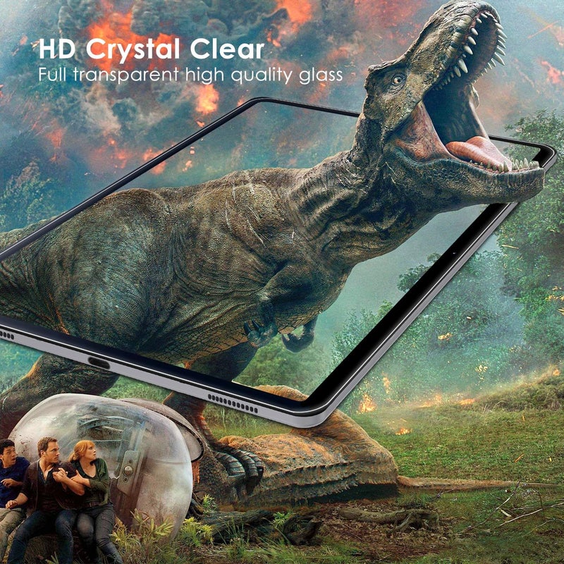 Simpeak حماية شاشة سيمبيك 2 عبوة متوافقة مع آبل آيباد إير الجيل 5 و 4 109 2022 2020 زجاج مقسى لحماية الشاشة متوافقة مع آيباد برو 11 بوصة جميع الطرازات 2022 2021 2020 2018 - Image 5