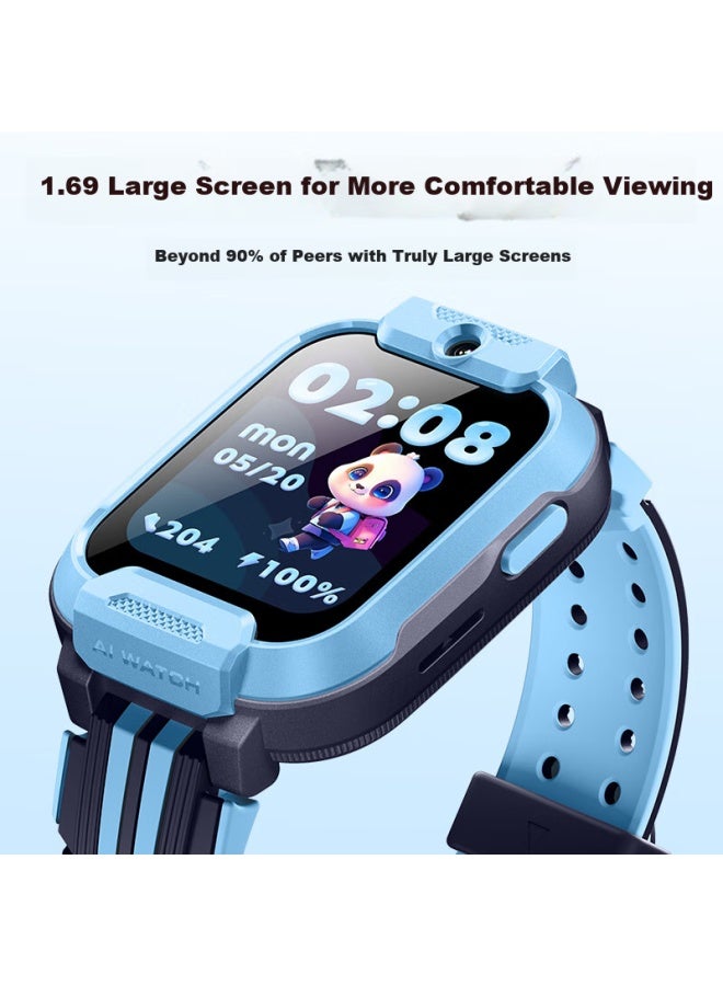 Xiaoxun Phone Watch Q2a Pro Children's Phone Watch Elementary School Student Watch Gps Positioning Long Battery Life Video Camera Boys And Girls Mitu Pink Gift - Image 3
