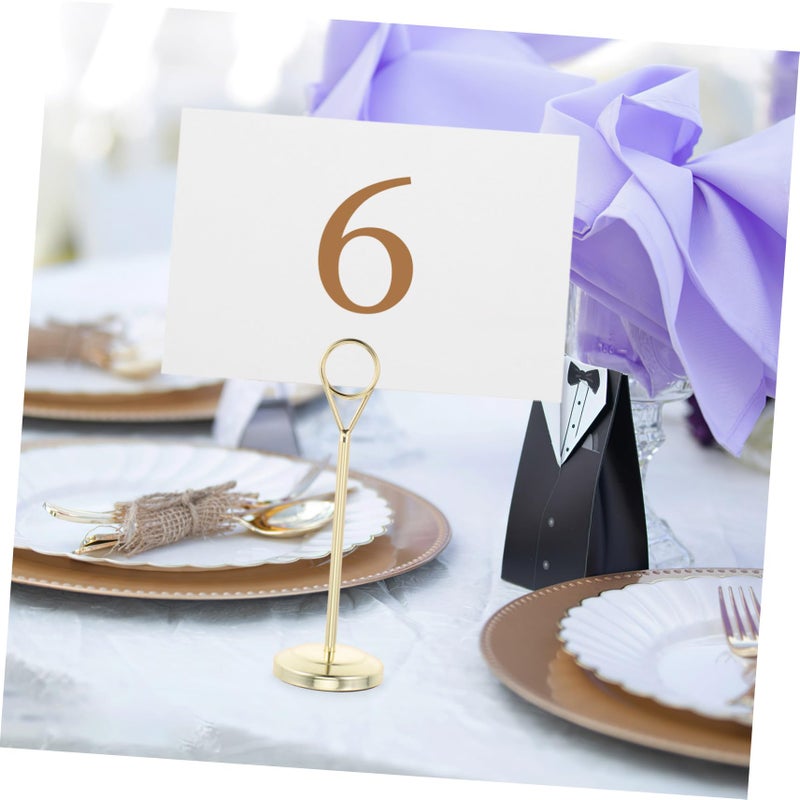 White Cardstock Invitation Cards 25 Pack for Weddings Events Table Number Place Cards - Image 5