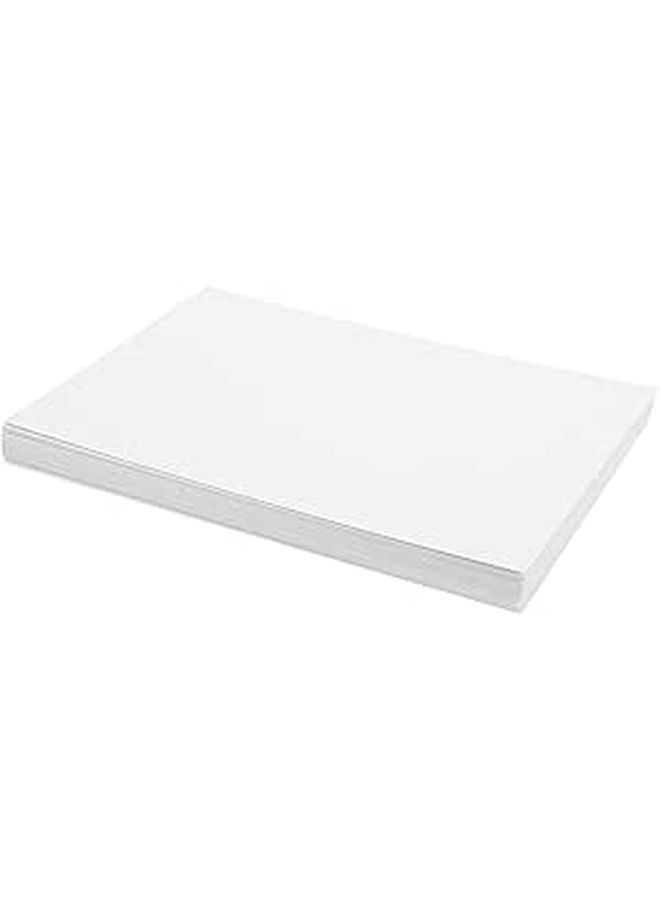 White Cardstock Invitation Cards 25 Pack for Weddings Events Table Number Place Cards - Image 1