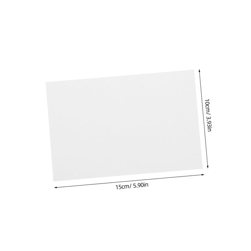 White Cardstock Invitation Cards 25 Pack for Weddings Events Table Number Place Cards - Image 3