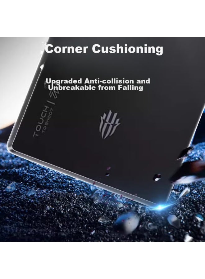 Kmaxai غطاء لهاتف Nubia Red Magic 8s Pro/pro+/8pro/8pro+، غطاء واقي فائق النحافة، حماية كاملة للعدسة، مقاوم للصدمات، هيكل ناعم شفاف من TPU، شفاف - Image 5
