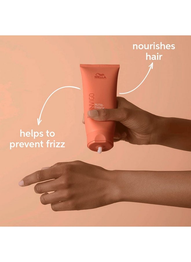 Wella Professionals Invigo Nutrienrich Frizz Control Cream Deeply Nourishing For Dry & Damaged Hair 5.07 Oz  - Image 4