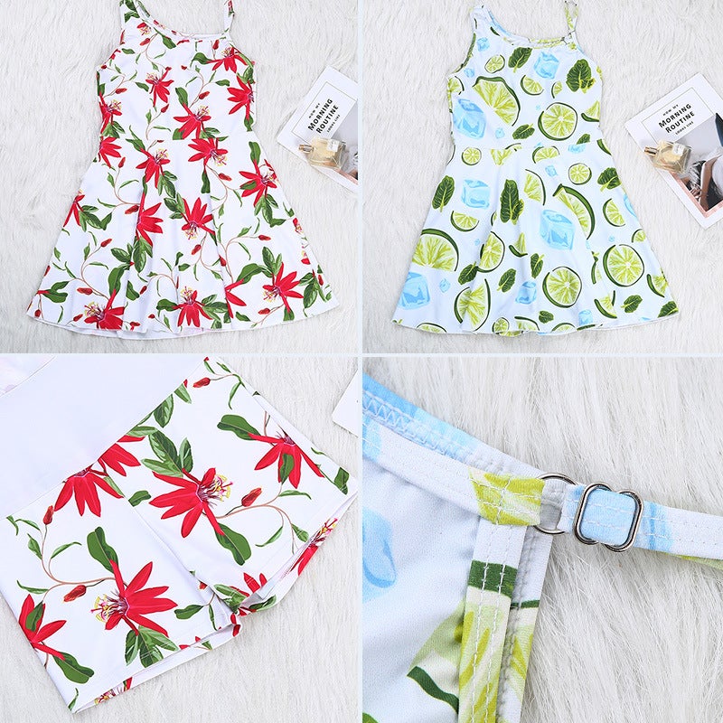 Bikini New Belly-Covering Slimming Small Chest Conservative Swimsuit Chanel Style Spring Bikini High Waist Design Swimsuit - Image 5