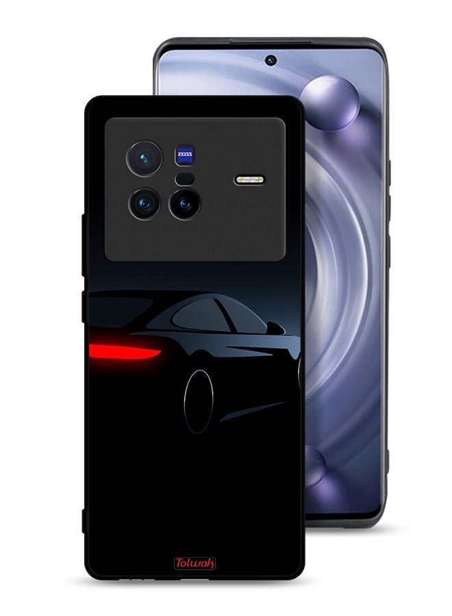 Tolwak Vivo X80 Protective Case Cover Dark Car - Image 1