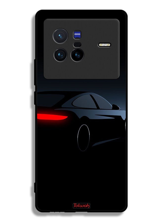 Tolwak Vivo X80 Protective Case Cover Dark Car - Image 2