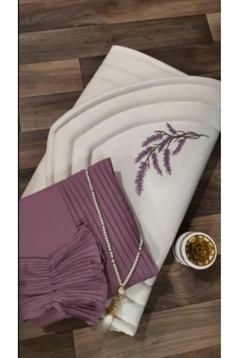 general Exclusive Lavender Collection, Prayer Rug with Prayer Dress, Purple - Image 3
