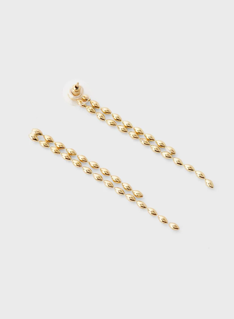 ELLA Double Strand Drop Earrings